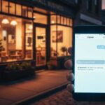 AI customer service tool helping small business owner respond to customers automatically